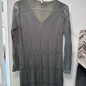 Pinkblush Olive Long Sleeve Dress